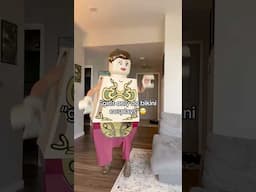 LEGO Leia Bikini Cosplay - 3D Printing Star Wars #shorts