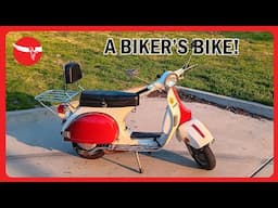 1980 Piaggio VESPA P200E Owner Review by Pegasus; What is the appeal of vintage scooters for bikers?