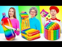 Me vs Grandma Cooking Challenge | Crazy Ideas to Cook by Multi DO Challenge
