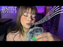 Vas a sentir que estoy CANTANDO dentro de tu cabeza 🎤💫 (ASMR 3D)