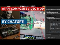 AI mods an ATARI 2600 - Can I use ChatGPT to help me make a composite video mod for this Atari ?
