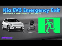 Kia EV3 Emergency exit system