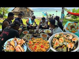 Camp Fishing Hari Ke.3 || Alam menyediakan Makanan berlimpah, Berburu bersama Warga Pulau Terpencil