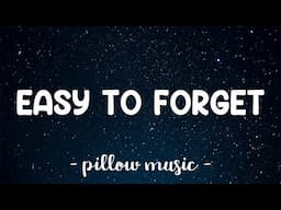 Easy To Forget - Namu (Lyrics) 🎵