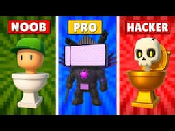NOOB vs PRO vs HACKER (2025) | STUMBLE GUYS