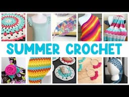 Easy SUMMER Crochet Patterns You Can Try NOW!