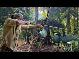 3 Days in Jungle Shelter - Solo Hunting and Survival