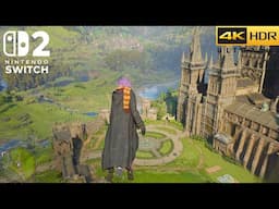 Hogwarts Legacy (Switch 2) 4K HDR Gameplay - (Nintendo 2 Version)