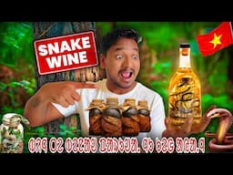 BINJ TE BENAO PARUYA NU KEH AAING || I TRIED SNAKE WINE IN VIETNAM #labahansdah