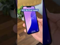 iOS 26 FIRST Look!!