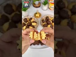 حلوى تم تم توجد بمكونات عندكم فالبيت😍 جي خفيفة و بنينة و السر كامل راه في سمن #المرجان👌🏻