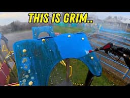 Funding Lacking, Colours POPPING! Free Playground Transformation