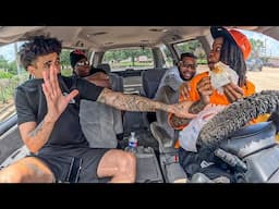 I PULLED Over To Take a "DOO DOO"💩With The Gang In The Car..*HILARIOUS*