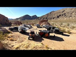 The Gold Butte National Monument.  Overlanding with Atlas Outdoors customers.