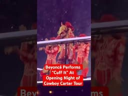 Beyoncé Performs "Cuff It" At the Opening Night of the 'Cowboy Carter' Tour | Billboard #Shorts