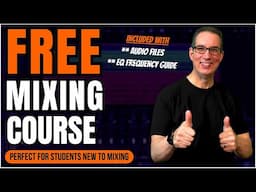 Recording, Mixing & Home Studio Training – No Cost Course Inside!