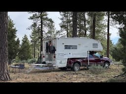 Boondocking Somewhere in the Eastern Sierra Nevada Mountains.