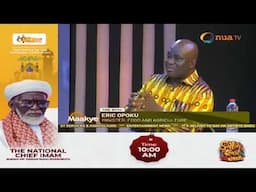 We'll fill Ghanaians' bellies with the agriculture sector, says Minister of Agriculture Eric Opoku.