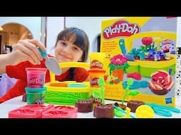 🎨 Pollice Verde? No, Pollice Play-Doh! | Giardiniere Pazze in Azione 🌼 Col set Giardino Fiorito