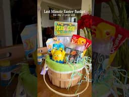 Quick & Simple Toddler Easter Basket🐣 #toddlergiftideas #happyeaster