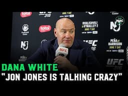 Dana White: “Jon Jones is talking crazy s***; He had agreed to the fight”