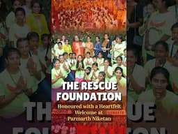 Over 100 courageous girls from  the Rescue Foundation gathered at Parmarth Niketan #yoga #rishikesh