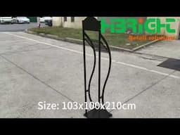 Highbright Customized Steel Supermarket Grocery Promotion Display Rack.