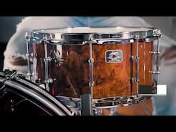 Ludwig Universal Series Walnut Snare – Rich. Controlled. Elegant.