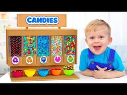 Oliver Learns to Help Mom and Plays with a Sweet Machine