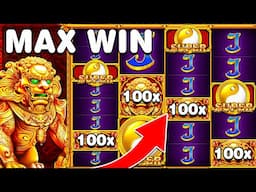 MAX WIN On 5 LIONS MEGAWAYS 2 SLOT!! (100X ONLY)