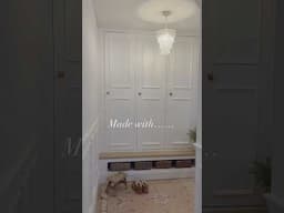IKEA PAX Hallway Hack #ikea #ikeahack #ikeapax