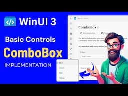 Windows UI 3 : Controls in WinUI 3 | Basic Inputs - Combobox | WinUI 3 Gallery