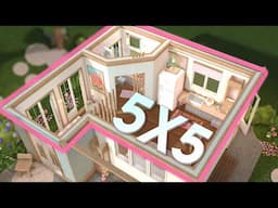 Building a 5x5 House in Bloxburg