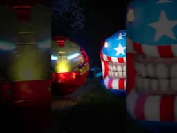 pac-man avengers #pacman #avengers #shorts