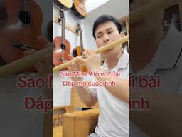 Sáo Mèo 9 lỗ với bài Đắp mộ cuộc tình • LH Zalo Shop 0906020468