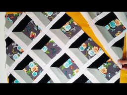 💛Stunning 3D sewing technique with fabric scraps