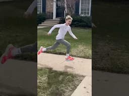 Can I Run Faster Than a Trick Shot? #teamnike