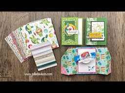 Sneak Peeks + 3 Stampin' Up! Designer Paper Projects | 4/17/25 Thursday Night Stamp Therapy