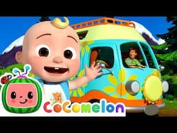 Wheels on the Camper Van | Cocomelon | 🚌Wheels on the BUS Songs! | 🚌Nursery Rhymes for Kids