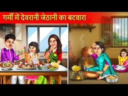 गर्मी में देवरानी  जेठानी का बटवारा | Devrani Jethani Ka Batwara | Moral Story | Hindi Story |