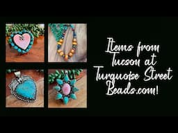 Tucson Bead Haul 2025 – Part 1! Vintage Finds & Southwest Style Treasures 🌵🩵