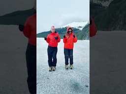 Glacier dance! It was sooo cold!