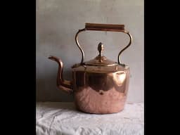 Vintage Copper Kettle, extreme simplification painting challenge! - Live Oil Painting demonstration