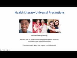 Effective Health Communication and Health Literacy: Understanding the Connection (April 10, 2025)