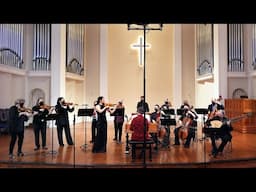 Vivaldi: Violin Concerto in G Minor RV 317, 2. Largo, YuEun Kim, baroque violin, Voices of Music 8K