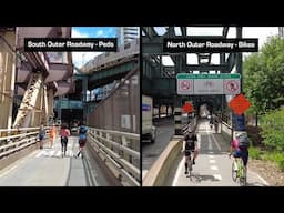 Finally! NYC's Queensborough Bridge Has Separate Paths for Pedestrians and Bicycles!