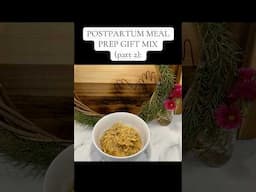Cheeseburger Macaroni | PART 2 | POSTPARTUM PREP GIFT MIXES | EASY MEALS FOR NEW PARENTS