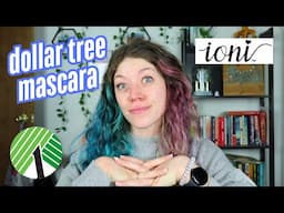 Ioni $1.25 lengthening mascara review | DOLLAR TREE makeup