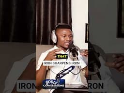 Iron sharpens iron: Building Friendships that makes you better #shorts