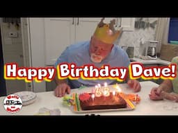 🎂 Happy Birthday Dave! // Thanksgiving in April // Unwrap the Gift Game